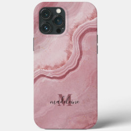 Rosa Marmor Textur Elegante Telefonzelle für sie Case-Mate iPhone Hülle