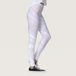 Rosa Marmorentwurf Leggings