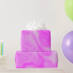 Rosa marmorierte Malerei Geschenkpapier