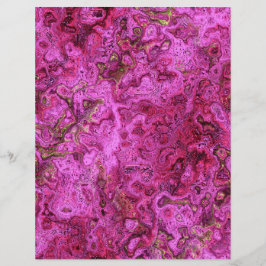 Rosa marmoriertes Bulk Scrapbook Papier Seiten