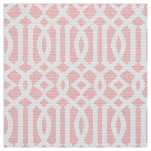 Rosa marokkanisches Muster | Stoff (Muster)