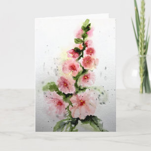 Rosa Marshmallows - Blank im Gruß Karte