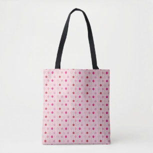 Rosa Mattiert Cake Pop Pop Sprinkles Print Tasche
