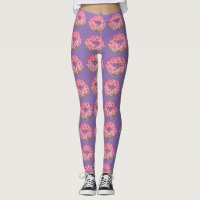 Rosa Mattierte Sprinklen Donut Doughnut Junk Food