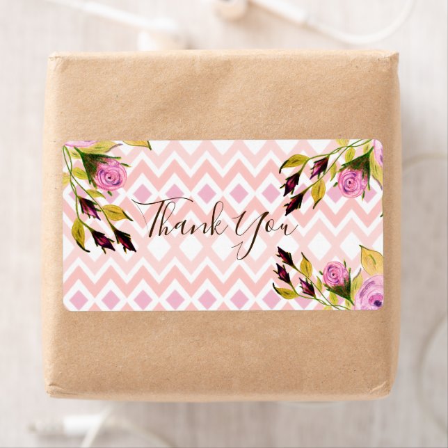 Rosa Mauve und Lila mit Grün (Insitu)