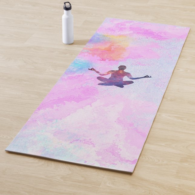 Rosa Meditation  Yogamatte (Beispiel)