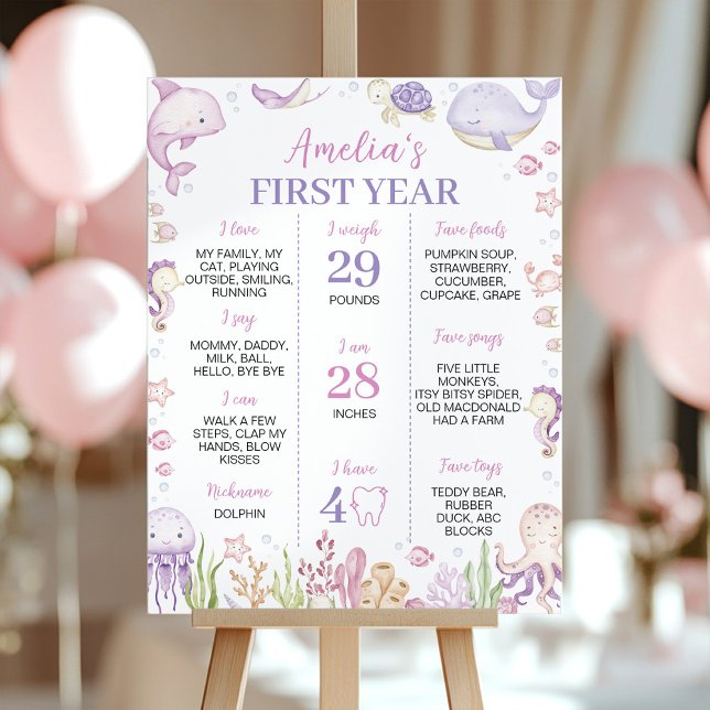 Rosa Meerestiere unter dem Meilenstein des Party Poster (Von Creator hochgeladen)