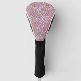 Rosa Meerjungfrau Fischskala Holographische Elegan Golf Headcover