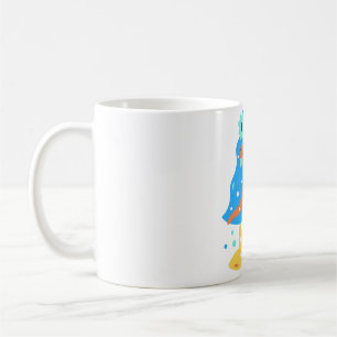 Rosa Meerjungfrau Kaffeetasse