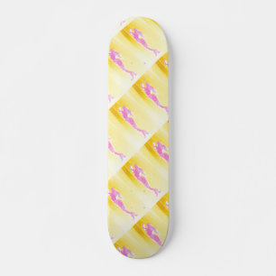 rosa Meerjungfrau-Skateboard Skateboard