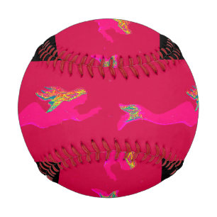 Rosa Meerjungfrauen im Hintergrund Thunder_Cove Baseball