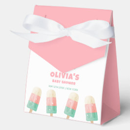 Rosa Melt Eiscreme zum Pop Kinderdusche bereit Geschenkschachtel