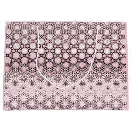 rosa Metamorphose-Design Große Geschenktüte