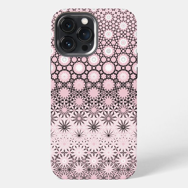 Rosa Metamorphose Design iPhone Hülle (Rückseite)