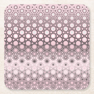 rosa Metamorphose-Design Rechteckiger Pappuntersetzer