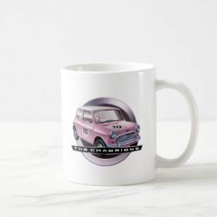Rosa Mini Coopers S Kaffeetasse