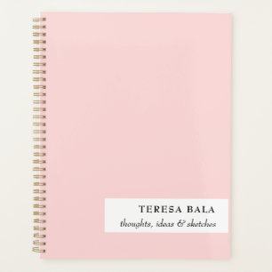 Rosa Minimalist 2026 Design Planer