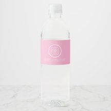 Rosa minimalistisches Logo Corporate Business Prom