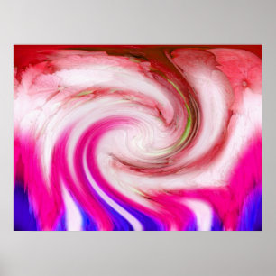 Rosa Mischung Poster