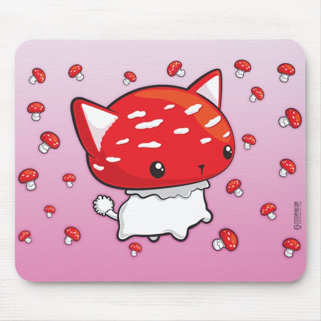 Rosa Mitgliedstaat Mousepad (Vorne)