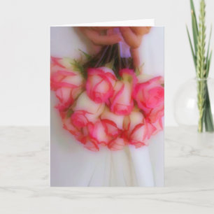 Rosa Mitteilungskarten