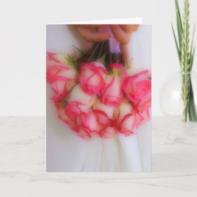 Rosa Mitteilungskarten (Vorderseite)