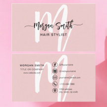 Rosa Modern Script Girl Monogram Name