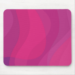 Rosa, moderne, coole, trendige, urbane Wide-Illust Mousepad