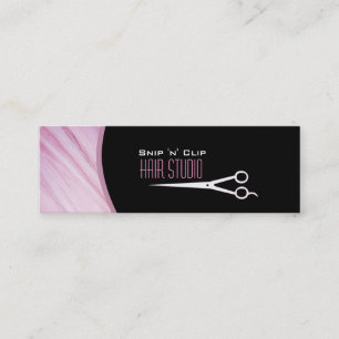 Rosa moderner Stylist-Salon-dünne Geschäfts-Kart Mini Visitenkarte