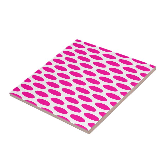 Rosa modernes Oval bei Emporiomoffa Fliese (Seite)