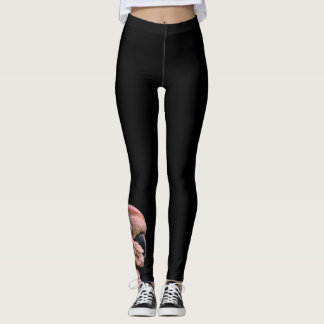 Rosa Moluccan Cockatoo Leggings