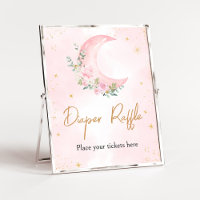 Rosa Mond und Stars Kinderdusche Windelwascher Raf