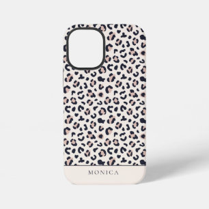 Rosa-Monogramm iPhone 12 Mini Hülle