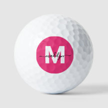 Rosa Monogramm Personalisiert