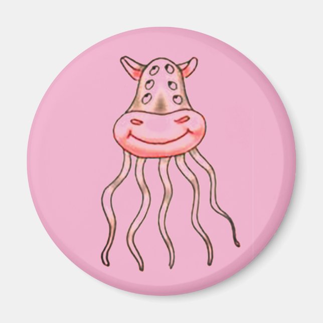 Rosa Monster Magnet (Vorne)