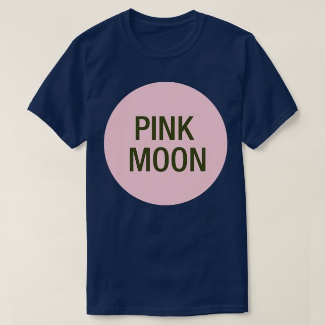 Rosa Moon TShirt (Design vorne)