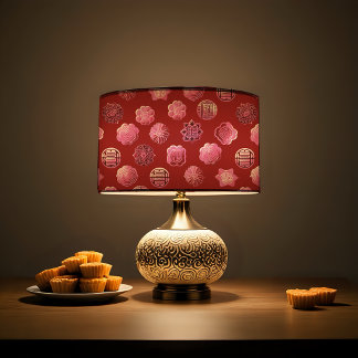 Rosa Mooncakes Stoff