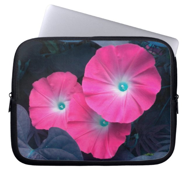 Rosa Morgengläser Laptop-Sieb Laptopschutzhülle (Vorderseite)