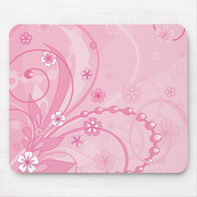 rosa mousepad (Vorne)