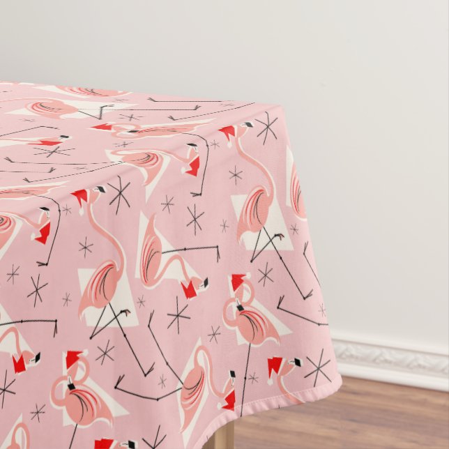 Rosa multi Tischdecke Flamingo-Sankt (Beispiel)
