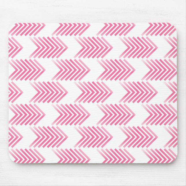 Rosa Muster der Arrow Mousepad (Vorne)