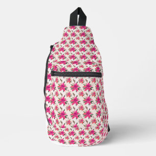 rosa Muster-Design-29500 Crossbody Bag