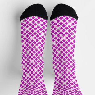 rosa Muster Socken