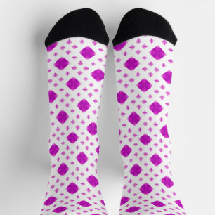 rosa Muster Socken
