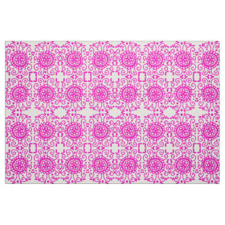 rosa Muster Stoff