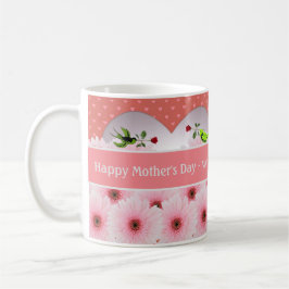 Rosa Mutter-Tag-Mama Kaffeetasse