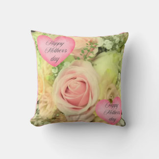 Rosa Mütter Tagesherz Kissen