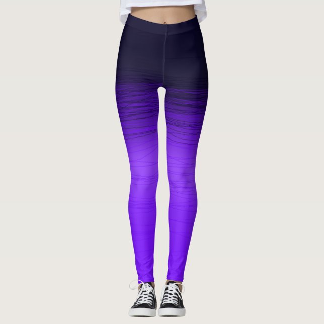 Rosa Nachtwaagen Leggings (Vorderseite)