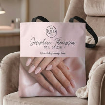 Rosa Nagelstudio-Logo-Foto Branding