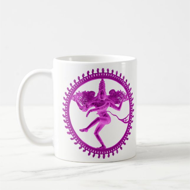 Rosa Nataraja Kaffeetasse (Links)